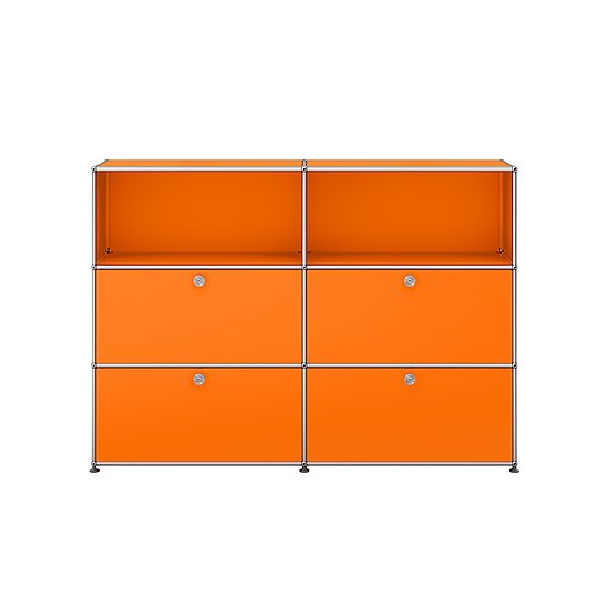 Sideboard USM Haller, Arancione puro (QS M64)