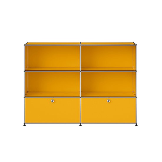 Sideboard USM Haller, Giallo oro (QS M65)