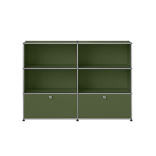 Sideboard USM Haller, Verde oliva (QS M65)