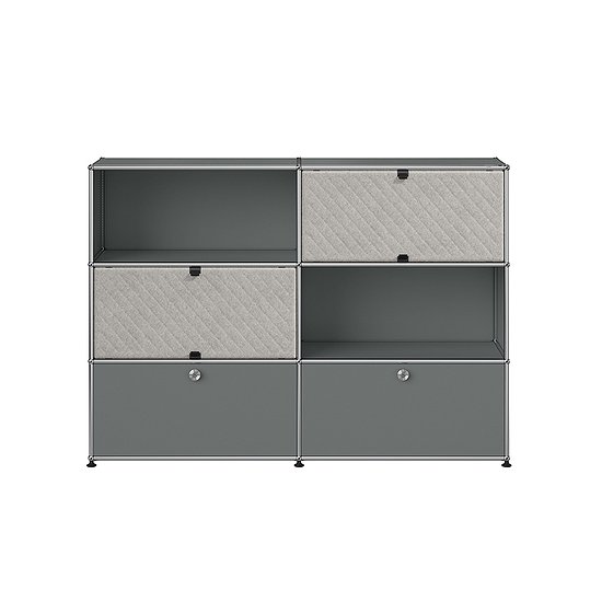 USM Haller Sideboard, Mittelgrau, grau (QS M66)
