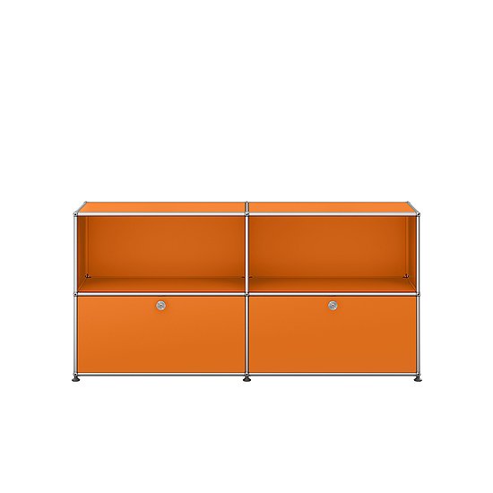 Sideboard USM Haller, Arancione puro (QS C2)