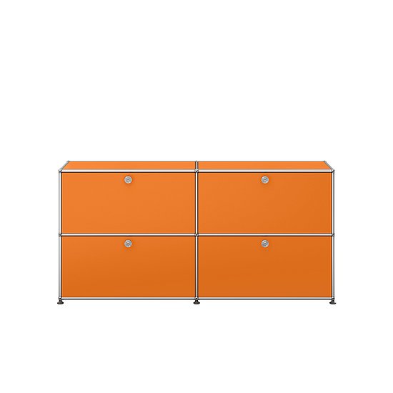 Sideboard USM Haller, Arancione puro (QS E2)