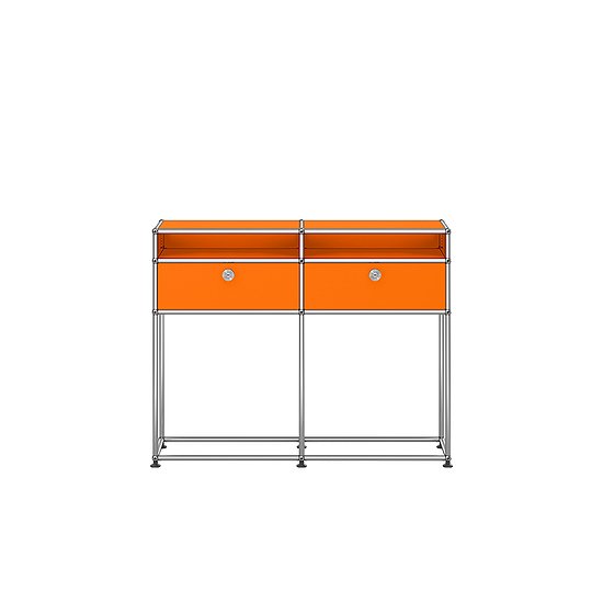 Console USM Haller, Orange pur (QS M51)