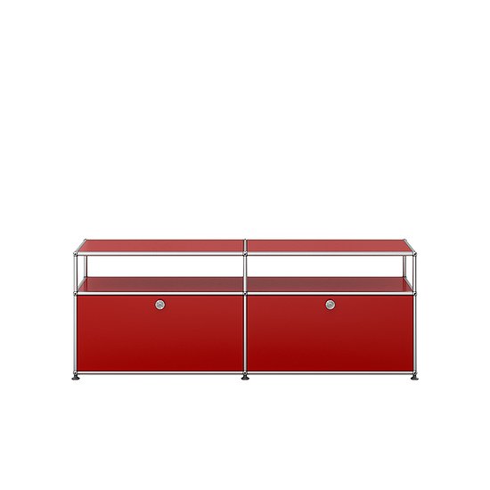Sideboard USM Haller, Rosso rubino USM (QS O2)