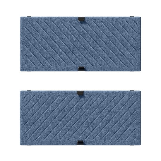 USM Haller Soft Panel, 750, diagonal, Blau (QS SPD1)