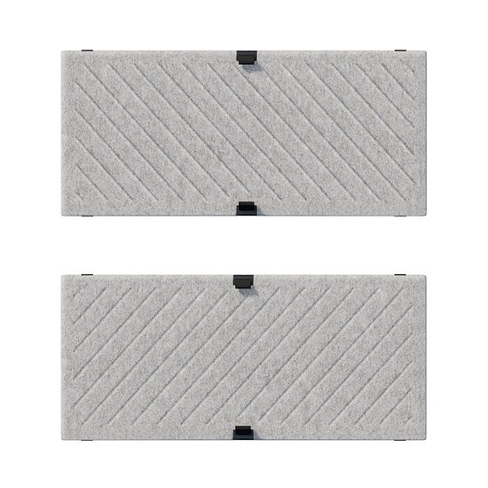 USM Haller Soft Panel, 750, diagonal, Grau (QS SPD1)