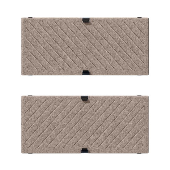 USM Haller Soft Panel, 750, diagonal, Taupe (QS SPD1)