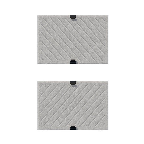 USM Haller Soft Panel, 500, diagonal, Grau (QS SPD2)