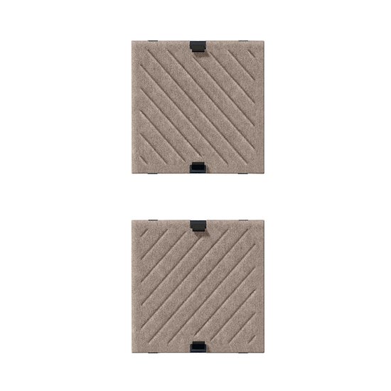 USM Haller Soft Panel, 350, diagonal, Taupe (QS SPD3)