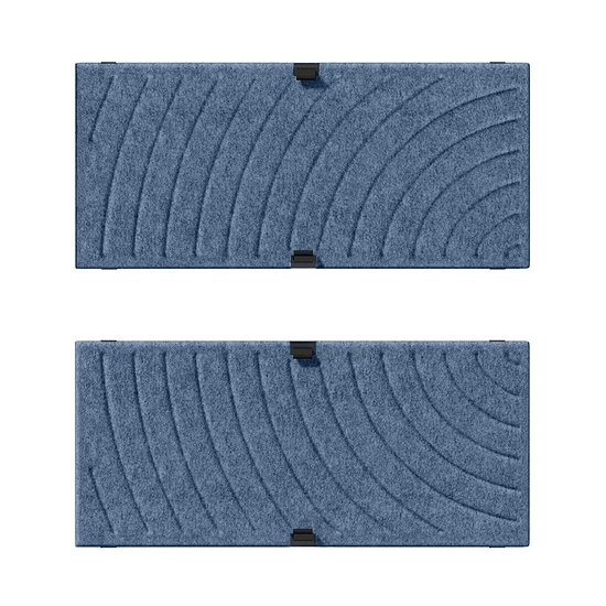 USM Haller Soft Panel, 750, rund, Blau (QS SPR1)