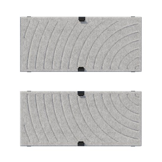 USM Haller Soft Panel, 750, rund, Grau (QS SPR1)