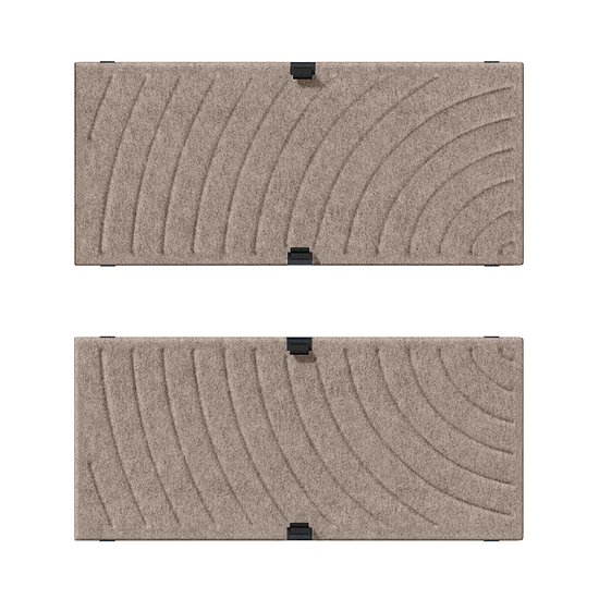 USM Haller Soft Panel, 750, rund, Taupe (QS SPR1)