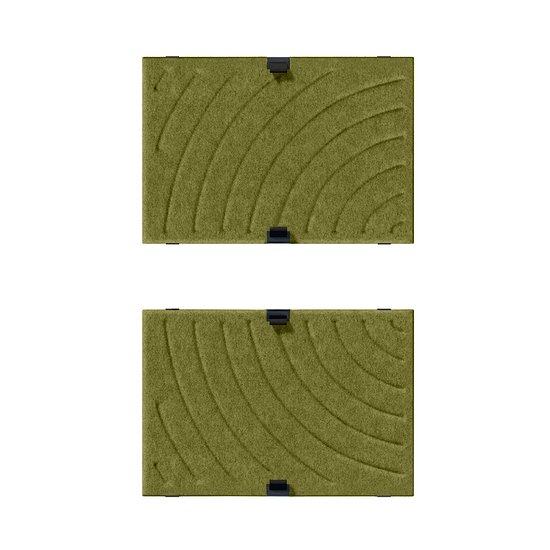 USM Haller Soft Panel, 500, rund, Grün (QS SPR2)