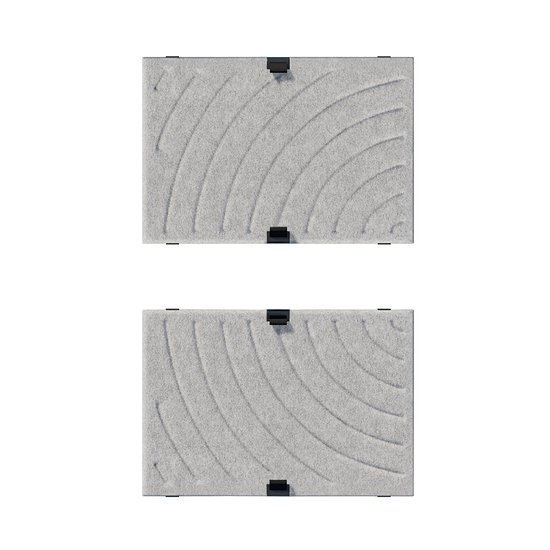 USM Haller Soft Panel, 500, rund, Grau (QS SPR2)