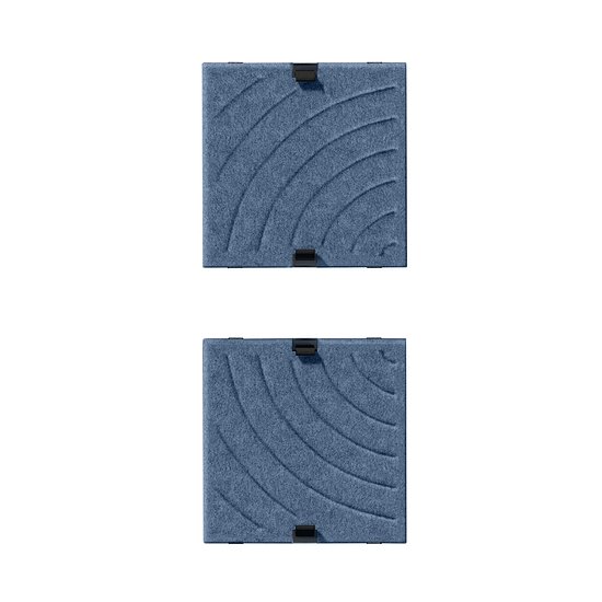 USM Haller Soft Panel, 350, rund, Blau (QS SPR3)