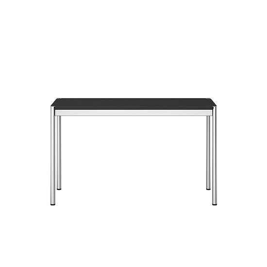 Table USM Haller 500 x 1250, Linoléum, Nero (QS T8)
