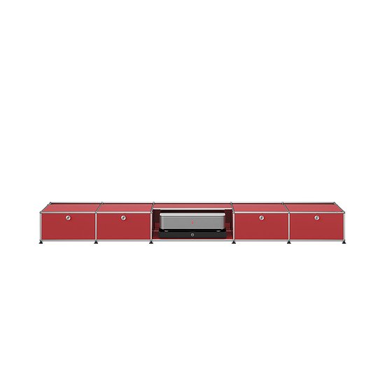 Sideboard USM Haller, Rosso rubino USM (ULC HO 100)