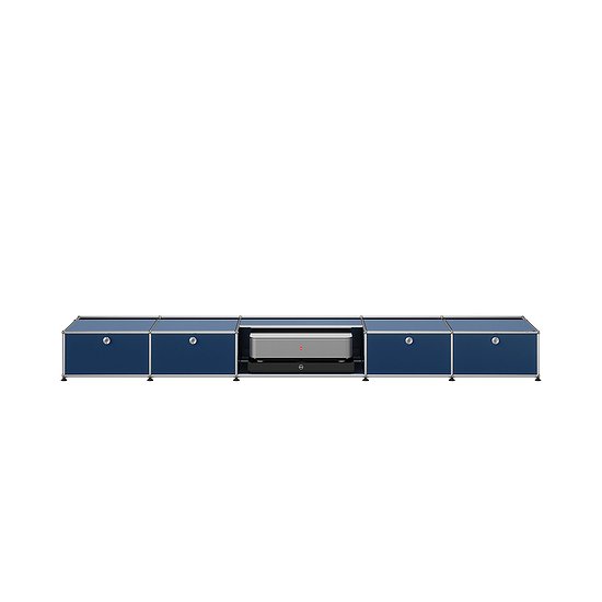 Sideboard USM Haller, Blu acciaio (ULC HO 100)