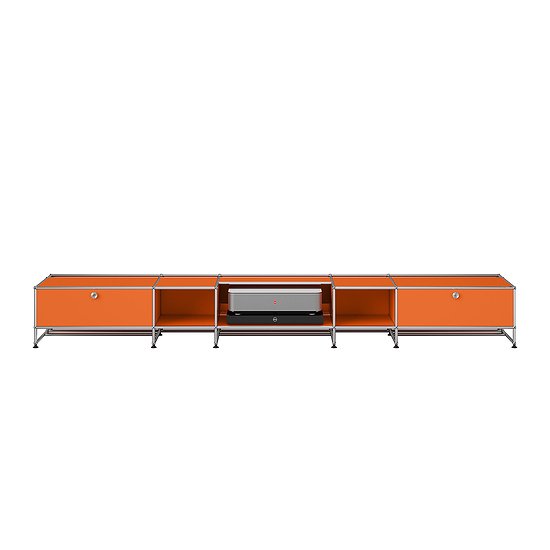 Sideboard USM Haller, Arancione puro (ULC HO 120)