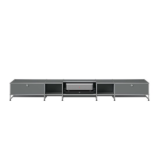 Sideboard USM Haller, Grigio medio (ULC HO 120)