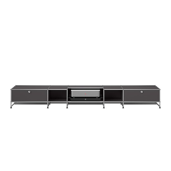 Sideboard USM Haller, Grigio antracite (ULC HO 120)