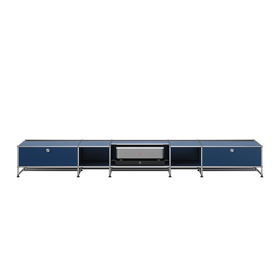 Sideboard USM Haller, Blu acciaio (ULC HO 120)