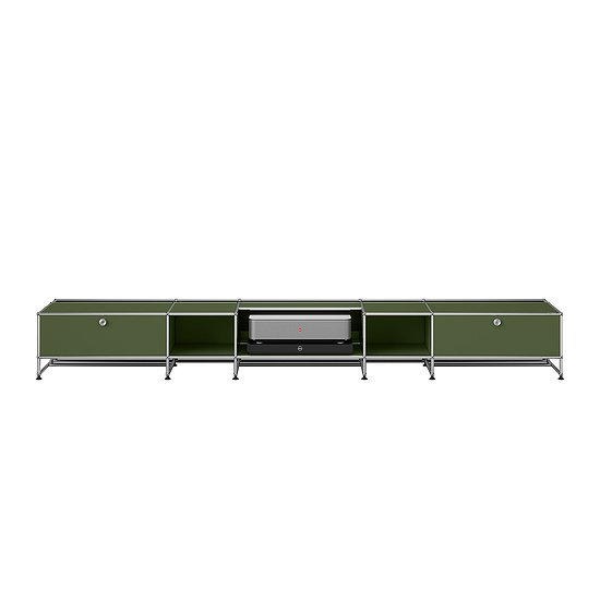 Sideboard USM Haller, Verde oliva (ULC HO 120)