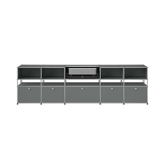 Sideboard USM Haller, Grigio medio (ULC OF 100)