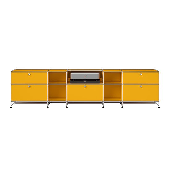 Sideboard USM Haller, Giallo oro (ULC OF 120)
